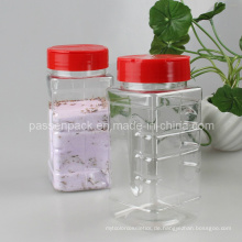 16oz Food Grade Pet Condiment Jar mit Schraubverschluss (PPC-PSB-77)